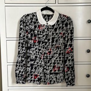 kate spade ooh la la jessie top